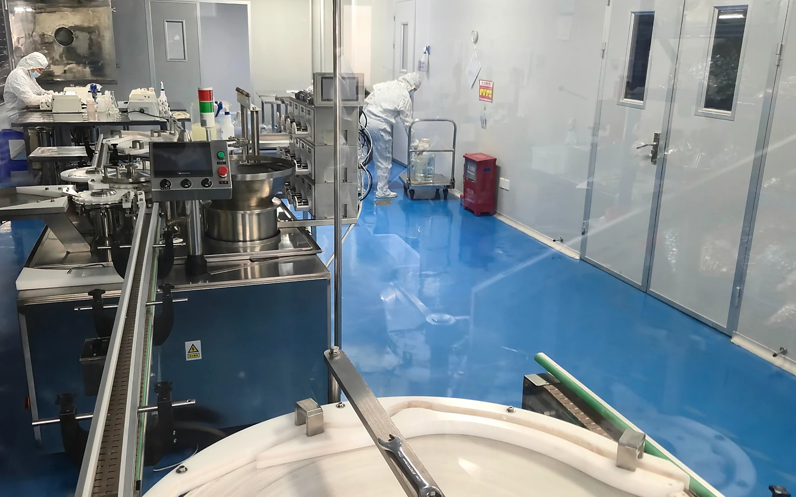 Clean production environment for B2B ingredient supply support