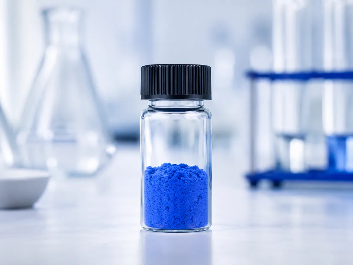 Tripeptide-1 cosmetic peptide ingredient vial card