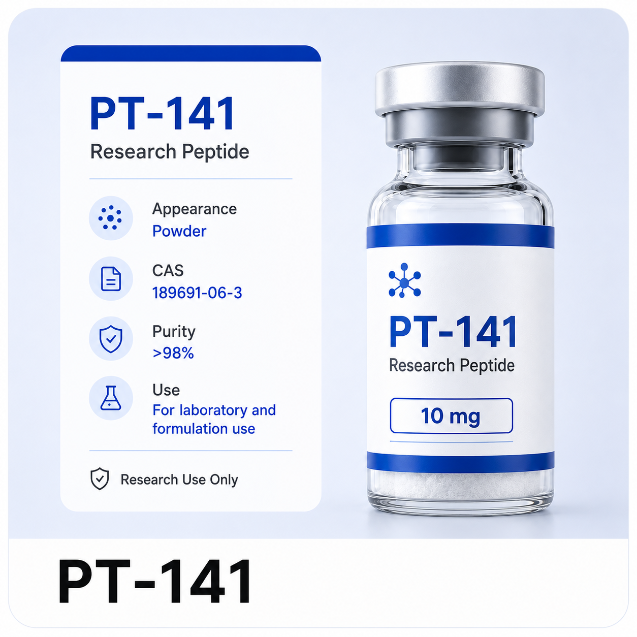 PT-141 research peptide product