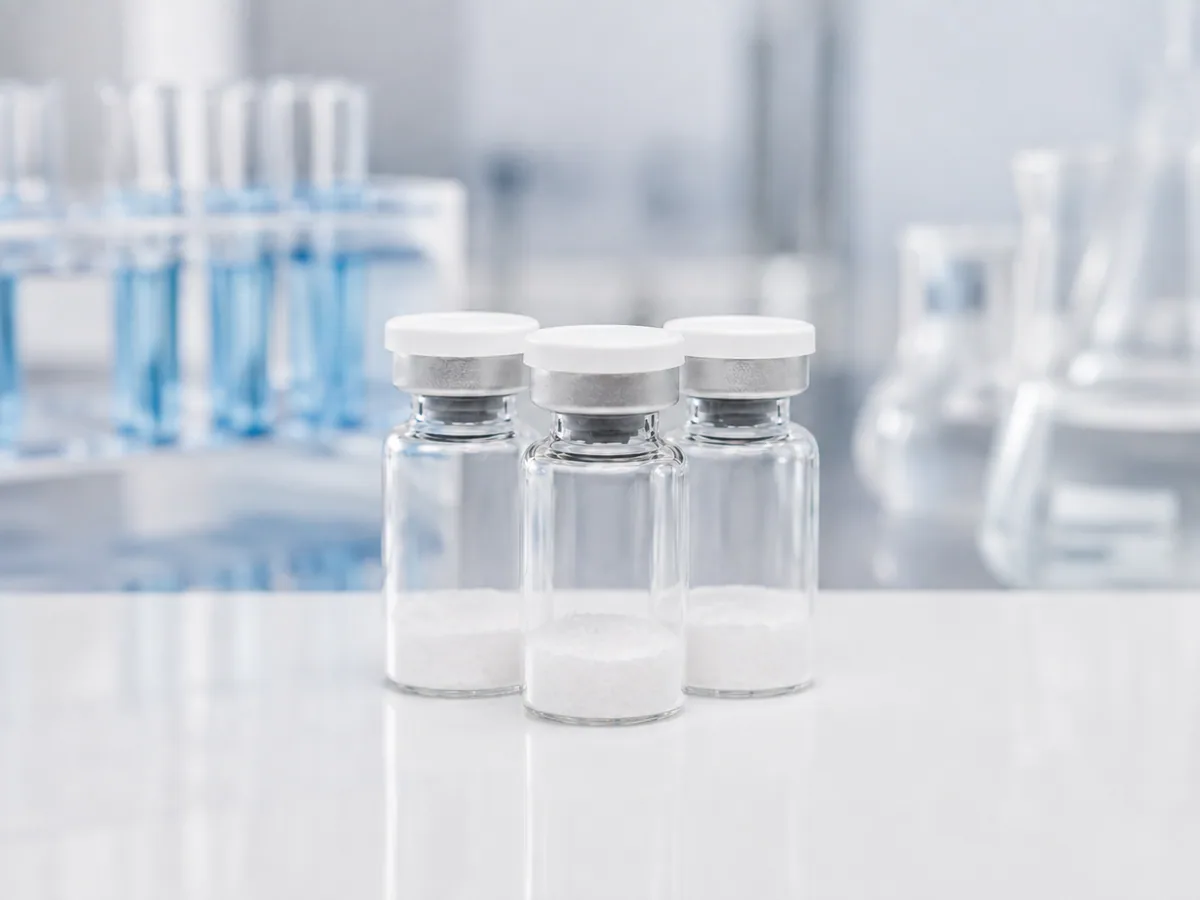 CJC-1295 No DAC lyophilized peptide vial samples